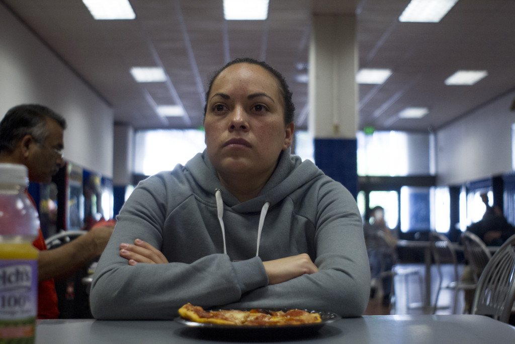 Eleana Muñon Cabrera suffered a traumatic border crossing followed by detention. Many immigrant women face rape and other abuse during their crossing. (Shadowproof / Kevin J. Beaty)